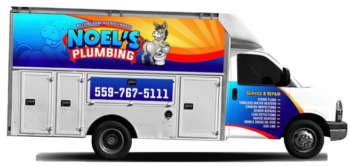 Noel's Plumbing Company service truck